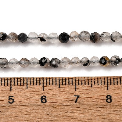 Natural Tourmaline Bead Strands G-L629-B03-3mm-1