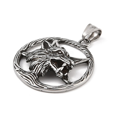Viking 304 Stainless Steel Pendants STAS-S122-02AS-1