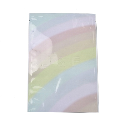 Rainbow Color Rectangle Plastic Bags ABAG-U005-02C-1