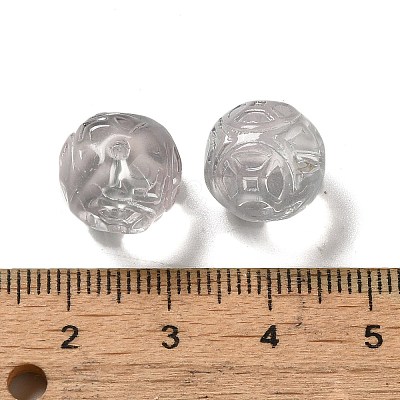 Transparent Glass Beads GLAA-D025-03K-1
