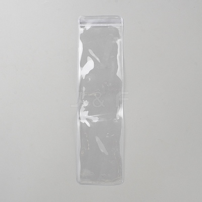 PVC Transparent Resealable Bags ABAG-WH0046-42A-1