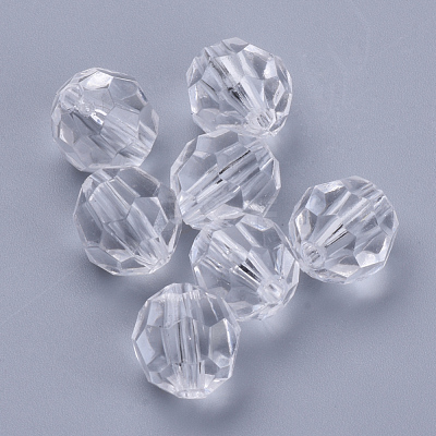 Transparent Acrylic Beads TACR-Q257-18mm-V01-1