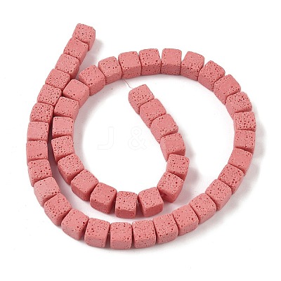 Handmade Porcelain Imitation Lava Rock Beads Strands PORC-P032-01C-M-1