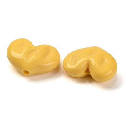 Opaque Acrylic Beads OACR-Z013-33C-1