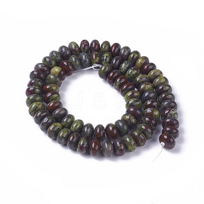 Natural Dragon Blood Beads Strands G-E541-08-1