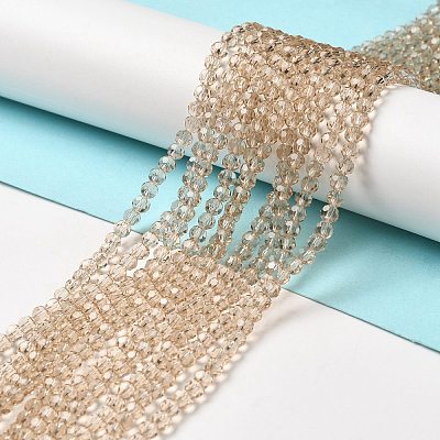 Transparent Glass Beads EGLA-A035-T4mm-D22-1