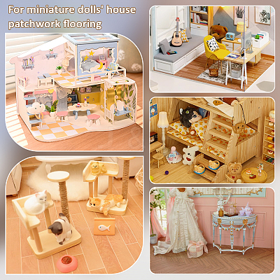 1Bag Wood Floor Mini Model DIY-PH0032-36C-1