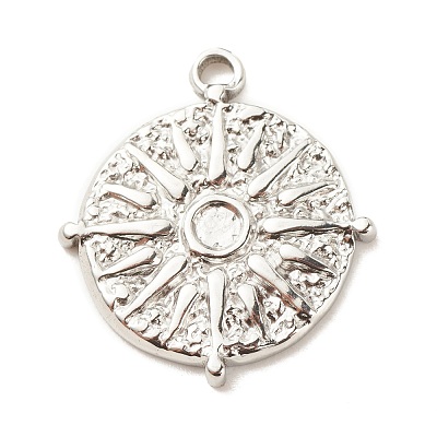 Non-Tarnish 201 Stainless Steel Pendants STAS-G258-01P-1