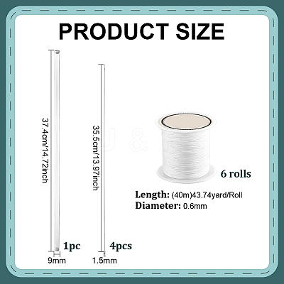 Iron Bent Head Beading Needles SENE-PH0001-04-1