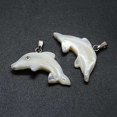 Shell Pendants SSHEL-E564-06P-1