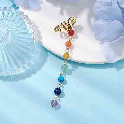 Alloy Dreadlocks Beads OHAR-JH00037-02-1