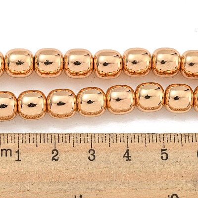 Electroplated Synthetic Non-magnetic Hematite Beads Strands G-C136-C01-01-1