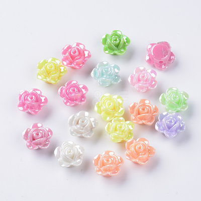 Opaque Acrylic Beads MACR-Q239-007A-1