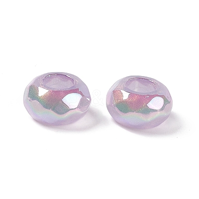 Opaque Acrylic Beads OACR-C008-03B-1