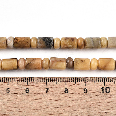 Natural Yellow Opal Beads Strands G-N346-03A-08-1