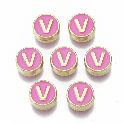 Alloy Enamel Beads LS-ENAM-S122-028V-NR-1