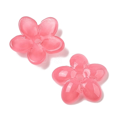 Transparent Spray Paint Glass Beads GLAA-Z011-07G-1