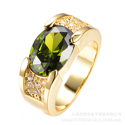 Brass with Cubic Zirconia Finger Rings FS-WG2B993-34-1