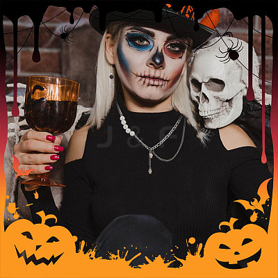 60Pcs Halloween Alloy Pendants FIND-UN0002-50P-1
