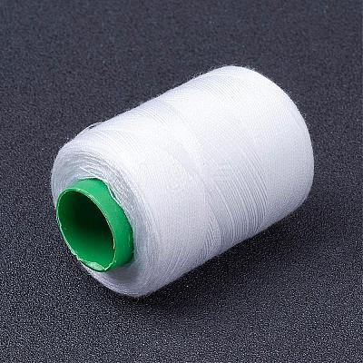 Polyester Sewing Thread Cords for Cloth or DIY Craft NWIR-WH0001-30-1