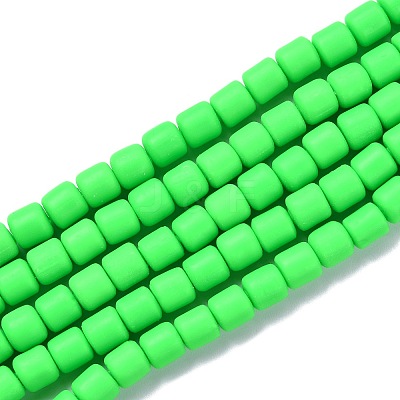 Handmade Polymer Clay Bead Strands X-CLAY-ZX006-01-128-1
