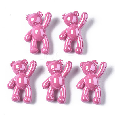 Opaque Acrylic Pendants PACR-ZX016-08F-1