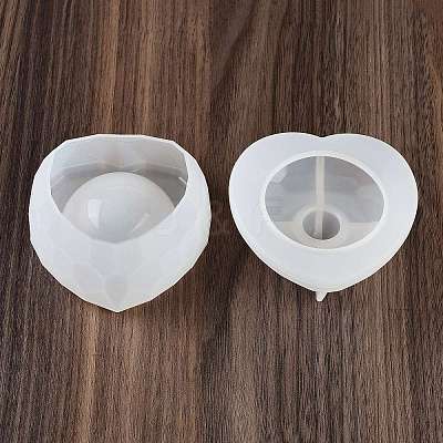 Heart DIY Candle Cup Silicone Molds DIY-Q037-11C-1