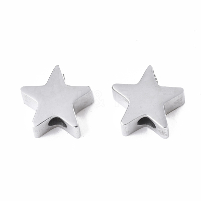 Tarnish Resistant 304 Stainless Steel Beads X-STAS-S079-184A-P-1