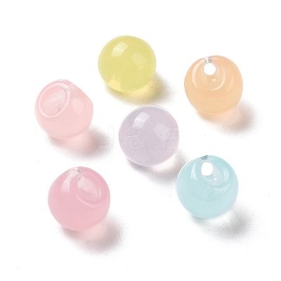 Imitation Jelly Style Acrylic Charms X-OACR-B002-06-1