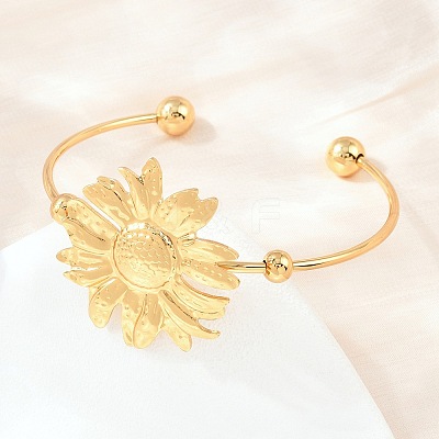 304 Stainless Steel Cuff Bangles SA-Z002-01G-02-1