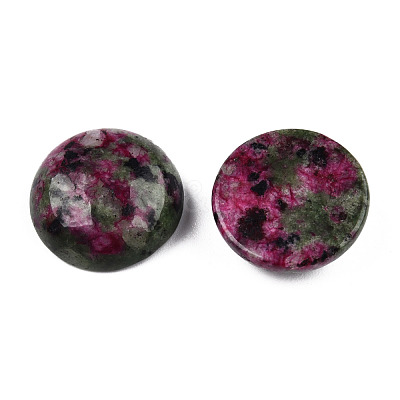 Synthetic Ruby in Zoisite Gemstone Cabochons G-T020-16mm-17-1