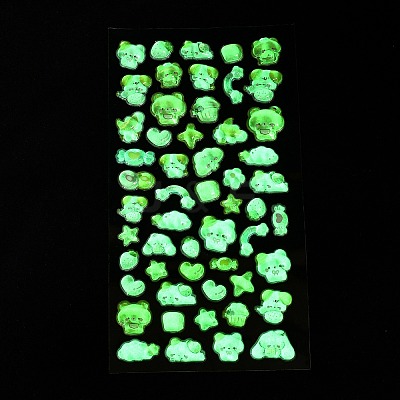 Epoxy Resin 3D Puffy Stickers DIY-G122-01G-1