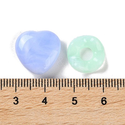 Opaque Acrylic Beads MACR-L005-01-1