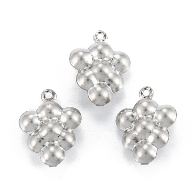 Non-Tarnish 316 Surgical Stainless Steel Charms STAS-C026-06P-1