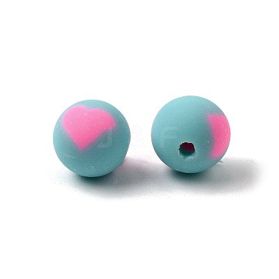 Handmade Polymer Clay Beads CLAY-I011-01B-08-1