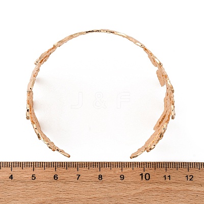304 Stainless Steel Cuff Bangles BJEW-B135-01B-G-1
