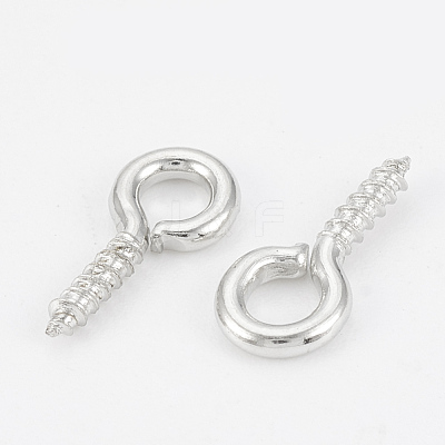 Iron Screw Eye Pin Peg Bails IFIN-S699-01B-P-NF-1