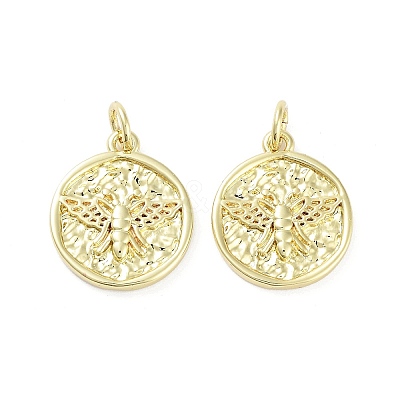 Rack Plating Brass Pendants KK-H474-08G-1
