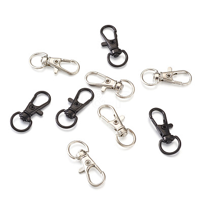 Alloy Swivel Lobster Claw Clasps PALLOY-CD0001-04-1