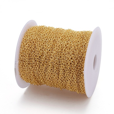 Brass Cable Chains CHC024Y-G-1