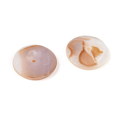 Natural Freshwater Shell Beads BSHE-T014-43C-1