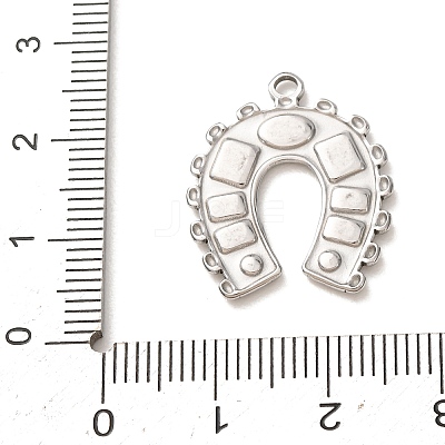 304 Stainless Steel Enamel Pendants SA-CBA46B2-05P-1