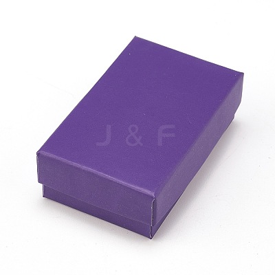 Cardboard Jewelry Pendant/Earring Boxes LS-CBOX-L007-006D-1
