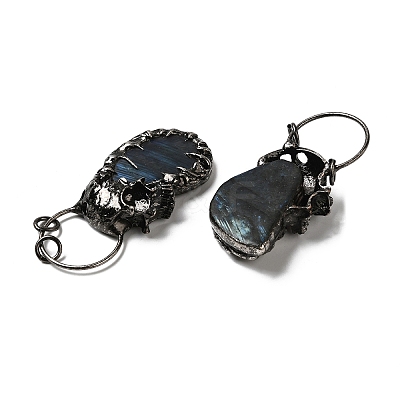 Natural Labradorite Big Pendants G-G019-04B-01-1