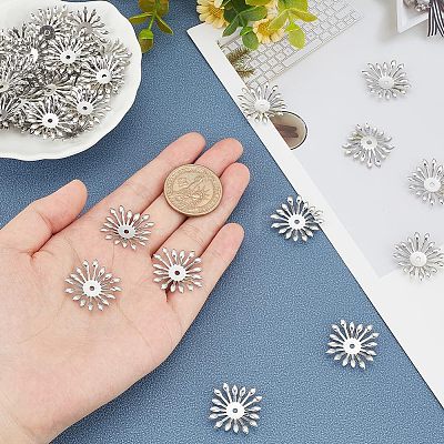 Multi-Petal 316 Surgical Stainless Steel Bead Caps STAS-UN0046-81-1