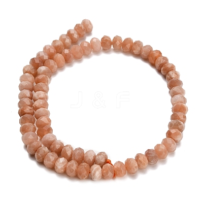 Natural Sunstone Beads Strands G-Z111-A30-1