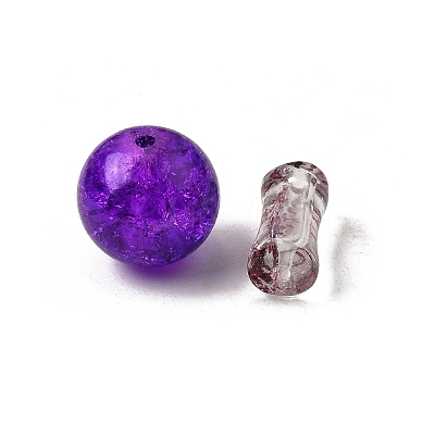 Transparent Glass Beads DGLA-C005-01H-1