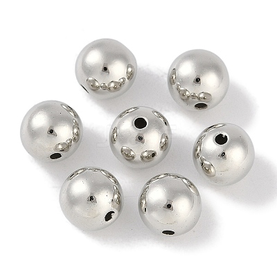 CCB Plastic Round Beads ALUM-U001-08C-06-1