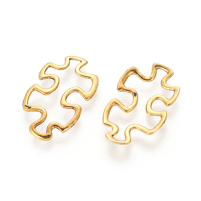 Tibetan Style Alloy Linking Rings LS-TIBE-3558-AG-FF-1
