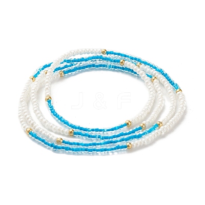 Glass Seed Waist Beads NJEW-C00019-03-1